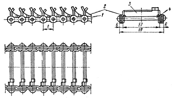 Карамелережущие цепи РЦ [1970 - - Справочник кондитера, часть II .